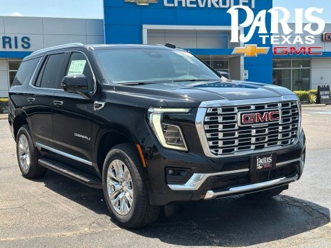 Onyx Black 2026 GMC Yukon Denali 4WD for sale in Paris, TX - Stock #261176
