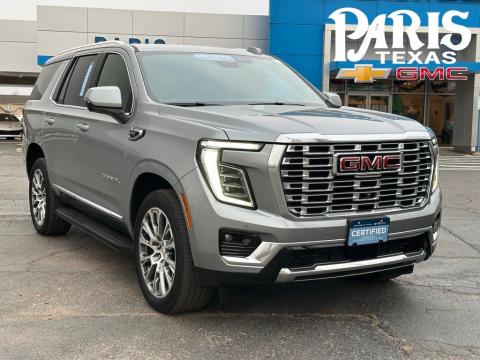  Certified 2025 GMC Yukon Denali Stock#A1018 Sterling Metallic 