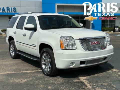 Summit White 2013 GMC Yukon Denali AWD for sale in Paris, TX - Stock #260771A