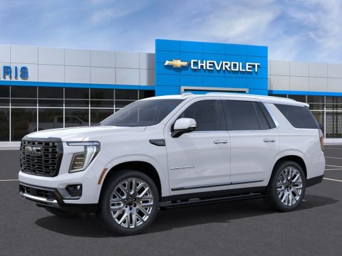 New Glacier White Tricoat 2026 GMC Yukon Denali Ultimate 4WD - photo 2 - Stock #261199