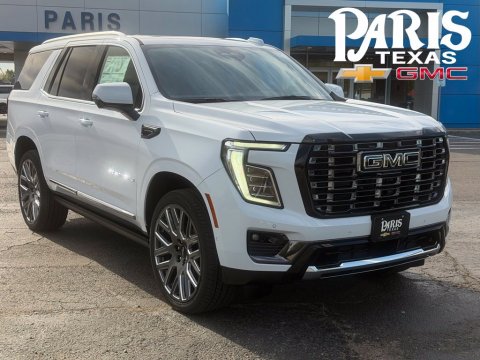 Glacier White 2027 GMC Yukon Denali Ultimate 4WD for sale in Paris, TX - Stock #270044
