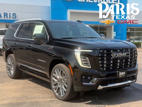 Onyx Black 2027 GMC Yukon Denali Ultimate 4WD for sale in Paris, TX - Stock #270047