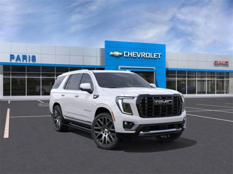  New 2025 GMC Yukon Denali Ultimate Stock#250841 White Frost 