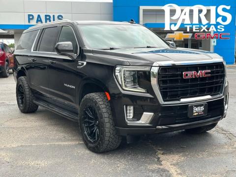 Onyx Black 2023 GMC Yukon XL SLE 4WD for sale in Paris, TX - Stock #260787B