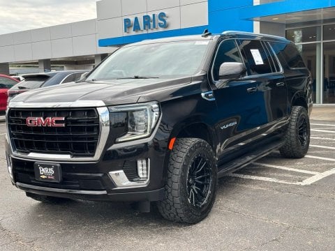 Pre-Owned Onyx Black 2023 GMC Yukon XL SLE 4WD - photo 3 - Stock #260787B