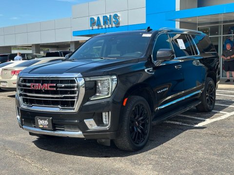 Pre-Owned Onyx Black 2021 GMC Yukon XL SLT 4WD - photo 3 - Stock #260527A