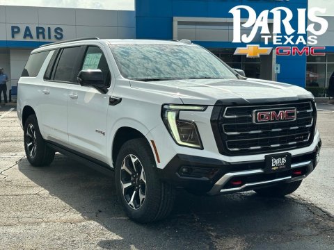 Summit White 2026 GMC Yukon XL AT4 4WD for sale in Paris, TX - Stock #261118