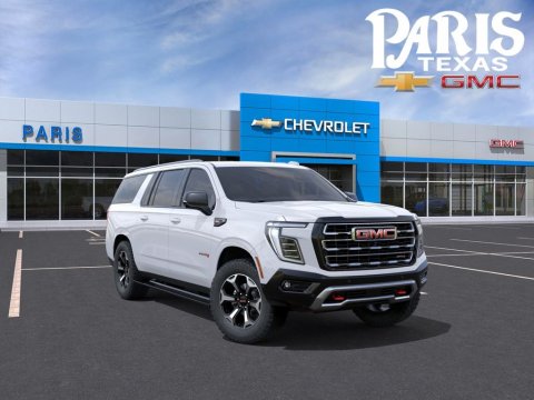 Summit White 2026 GMC Yukon XL AT4 4WD for sale in Paris, TX - Stock #261373