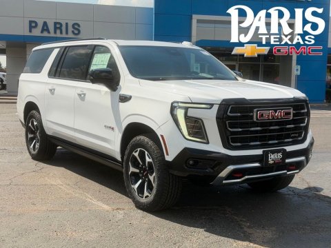 Summit White 2026 GMC Yukon XL AT4 4WD for sale in Paris, TX - Stock #261373