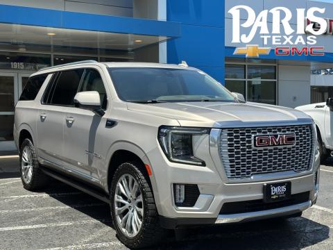  Pre-Owned 2022 GMC Yukon XL Denali Stock#B5436 Pearl Beige 