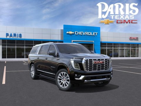 Onyx Black 2026 GMC Yukon XL Denali 4WD for sale in Paris, TX - Stock #261375
