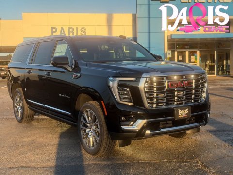 Onyx Black 2026 GMC Yukon XL Denali 4WD for sale in Paris, TX - Stock #261375