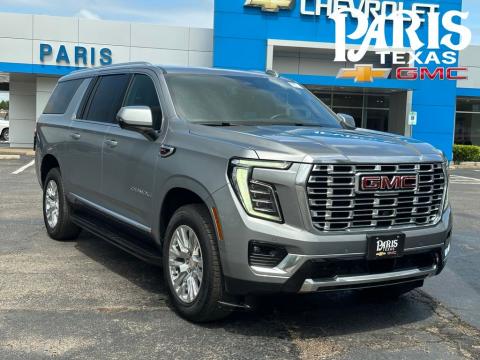 Sterling Metallic 2025 GMC Yukon XL Denali 4WD for sale in Paris, TX - Stock #A1056