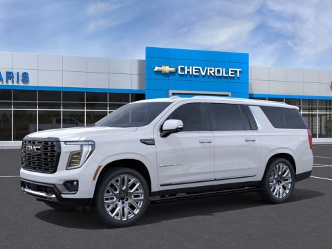 New Glacier White Tricoat 2026 GMC Yukon XL Denali Ultimate 4WD - photo 2 - Stock #261362