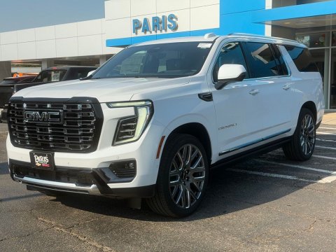 New Glacier White Tricoat 2026 GMC Yukon XL Denali Ultimate 4WD - photo 3 - Stock #261362