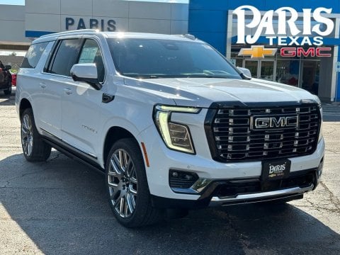 Glacier White 2026 GMC Yukon XL Denali Ultimate 4WD for sale in Paris, TX - Stock #261091