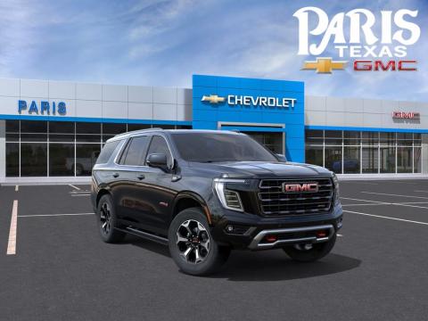 Onyx Black 2026 GMC Yukon AT4 Ultimate 4WD for sale in Paris, TX - Stock #260987
