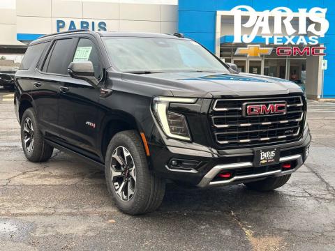 Onyx Black 2026 GMC Yukon AT4 Ultimate 4WD for sale in Paris, TX - Stock #260987