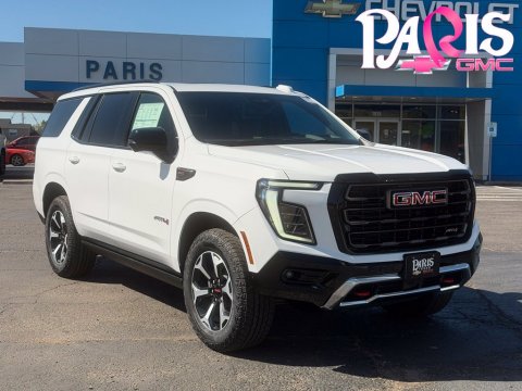 Summit White 2027 GMC Yukon AT4 Ultimate 4WD for sale in Paris, TX - Stock #270082