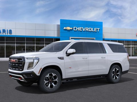 New Summit White 2026 GMC Yukon XL AT4 Ultimate 4WD - photo 2 - Stock #261229