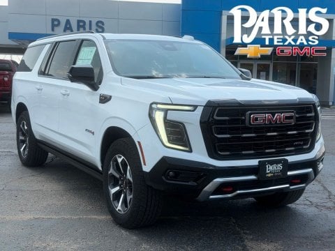Summit White 2026 GMC Yukon XL AT4 Ultimate 4WD for sale in Paris, TX - Stock #261229
