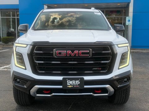 New Summit White 2026 GMC Yukon XL AT4 Ultimate 4WD - photo 2 - Stock #261229