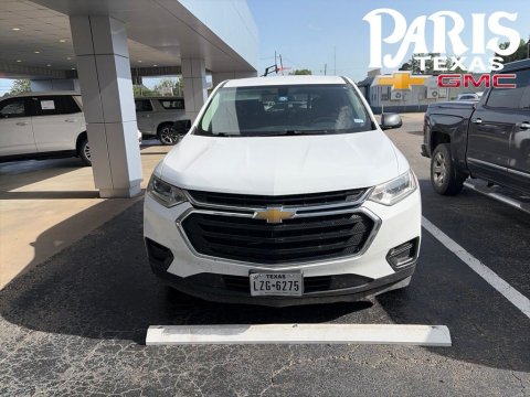 Summit White 2019 Chevrolet Traverse LS FWD for sale in Paris, TX - Stock #260791A