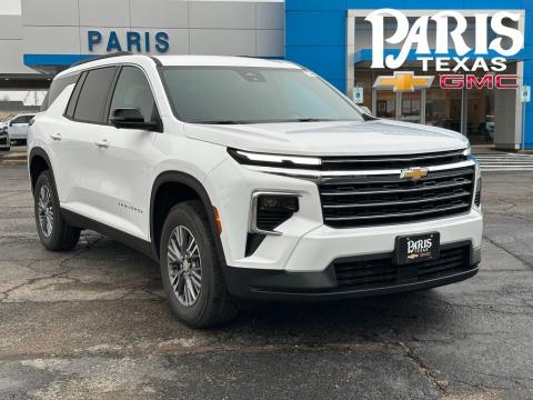  New 2026 Chevrolet Traverse LT Stock#260433 Summit White FWD 