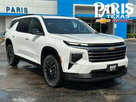 Summit White 2026 Chevrolet Traverse LT FWD for sale in Paris, TX - Stock #260820