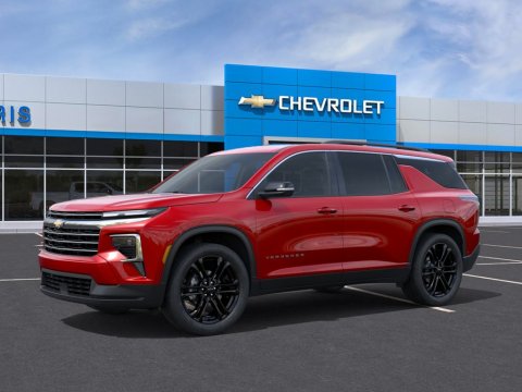 New Radiant Red Tintcoat 2027 Chevrolet Traverse LT FWD - photo 2 - Stock #270066