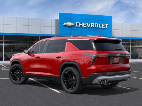 New Radiant Red Tintcoat 2027 Chevrolet Traverse LT FWD - photo 3 - Stock #270066