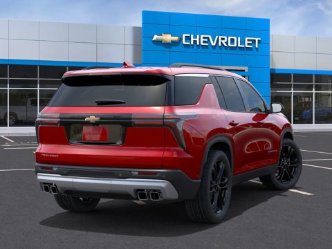 New Radiant Red Tintcoat 2027 Chevrolet Traverse LT FWD - photo 4 - Stock #270066