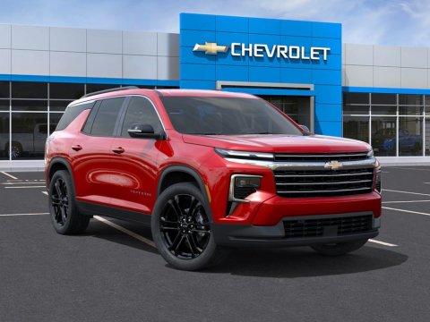 New Radiant Red Tintcoat 2027 Chevrolet Traverse LT FWD - photo 7 - Stock #270066