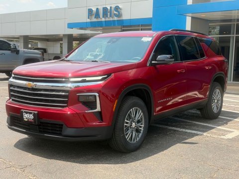 New Radiant Red Tintcoat 2026 Chevrolet Traverse LT FWD - photo 3 - Stock #261230