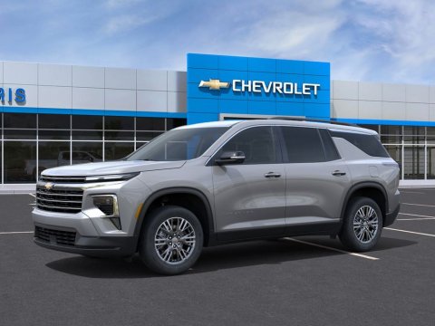 New Sterling Gray Metallic 2027 Chevrolet Traverse LT FWD - photo 2 - Stock #270027
