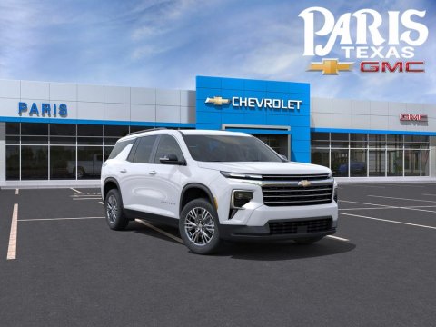 Summit White 2027 Chevrolet Traverse LT FWD for sale in Paris, TX - Stock #270026