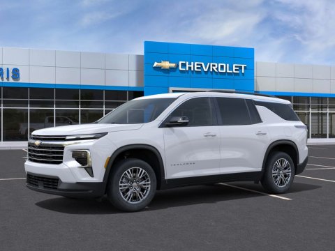 New Summit White 2027 Chevrolet Traverse LT FWD - photo 2 - Stock #270026