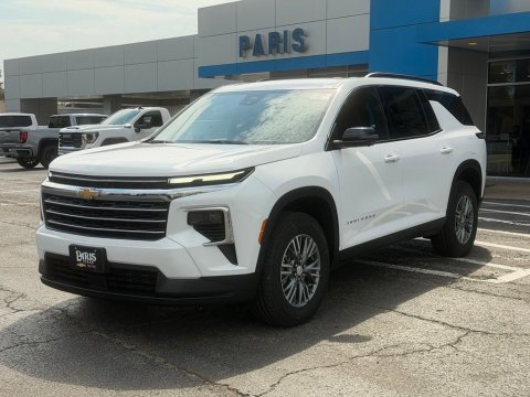 New Summit White 2027 Chevrolet Traverse LT FWD - photo 3 - Stock #270026