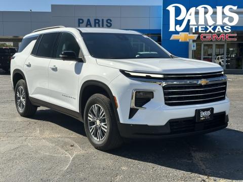  New 2026 Chevrolet Traverse LT Stock#260303 Summit White FWD 