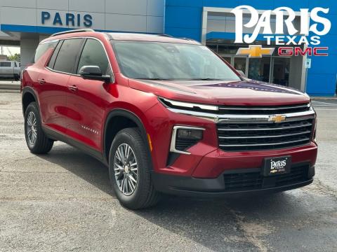 Radiant Red Tintcoat 2026 Chevrolet Traverse LT FWD for sale in Paris, TX - Stock #260792