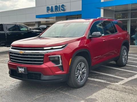 New Radiant Red Tintcoat 2026 Chevrolet Traverse LT FWD - photo 3 - Stock #260792