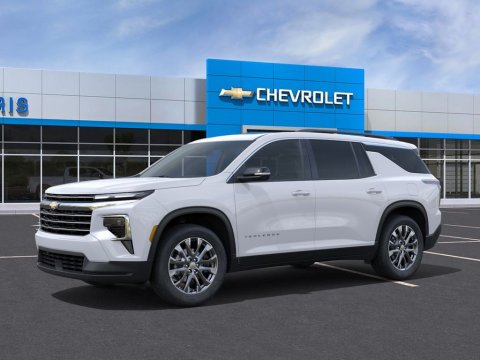 New Summit White 2026 Chevrolet Traverse LT FWD - photo 2 - Stock #261192