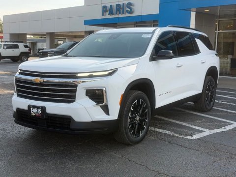 New Summit White 2026 Chevrolet Traverse LT FWD - photo 3 - Stock #261192