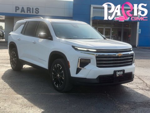 Summit White 2026 Chevrolet Traverse LT FWD for sale in Paris, TX - Stock #261192