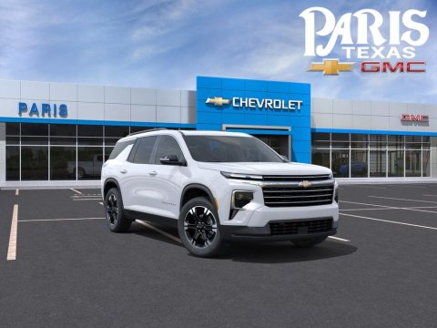 Summit White 2027 Chevrolet Traverse LT FWD for sale in Paris, TX - Stock #270019