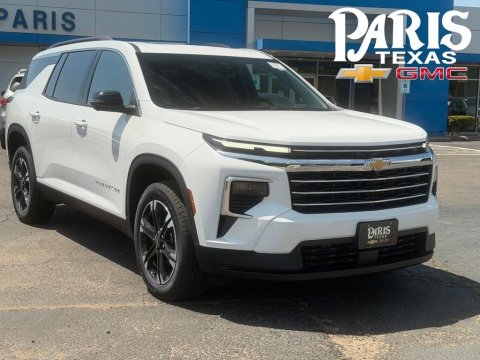 Summit White 2027 Chevrolet Traverse LT FWD for sale in Paris, TX - Stock #270019