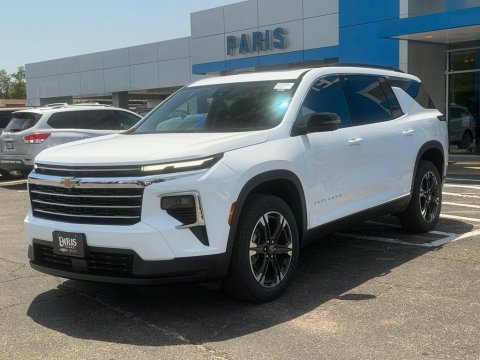 New Summit White 2027 Chevrolet Traverse LT FWD - photo 3 - Stock #270019