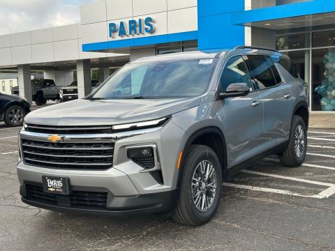 New Sterling Gray Metallic 2026 Chevrolet Traverse LT FWD - photo 3 - Stock #260835