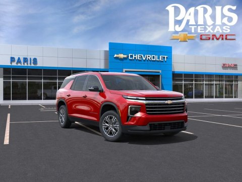 Radiant Red Tintcoat 2027 Chevrolet Traverse LT FWD for sale in Paris, TX - Stock #270029