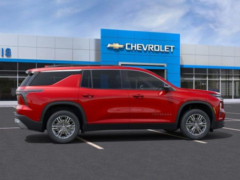 New Radiant Red Tintcoat 2027 Chevrolet Traverse LT FWD - photo 5 - Stock #270029